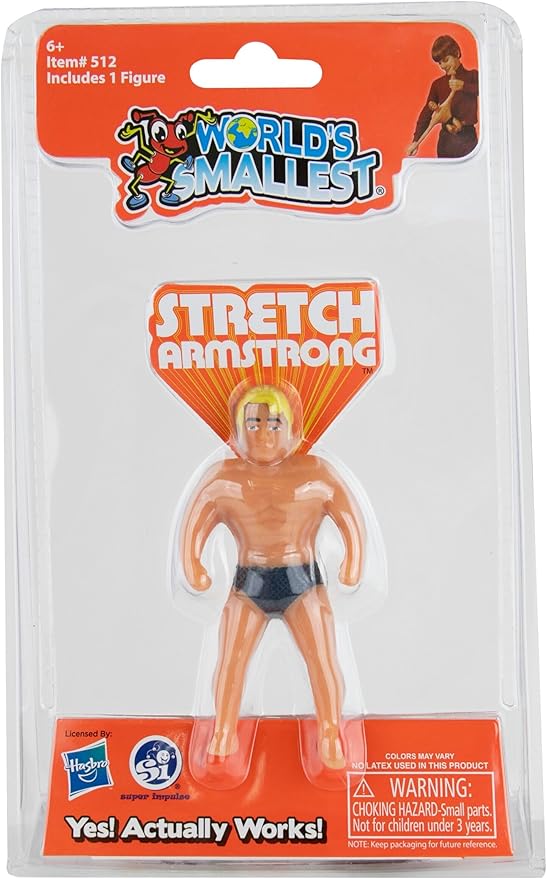 WORLDS SMALLEST STRETCH ARMSTRONG