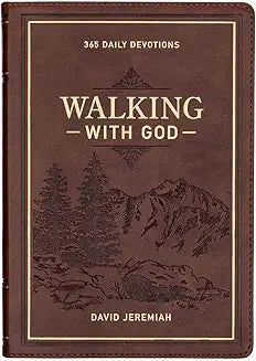 WALKING WITH GOD DEVOTIONAL-LARGE PRINT