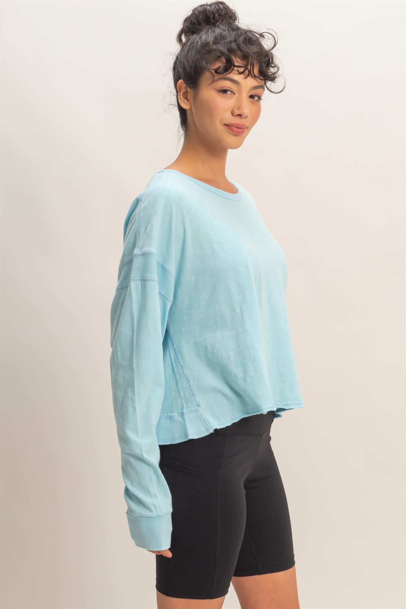 COLBIE TOP - BLUE
