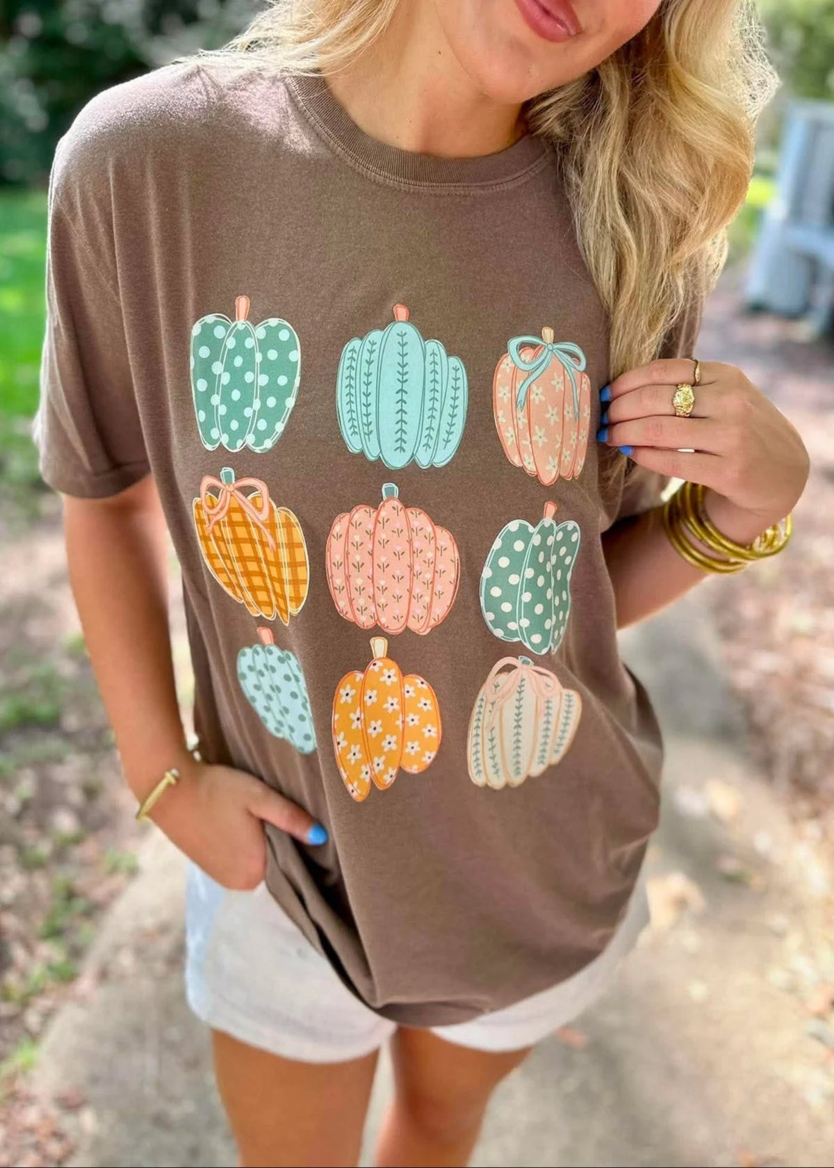 Pastel Pumpkin Stack