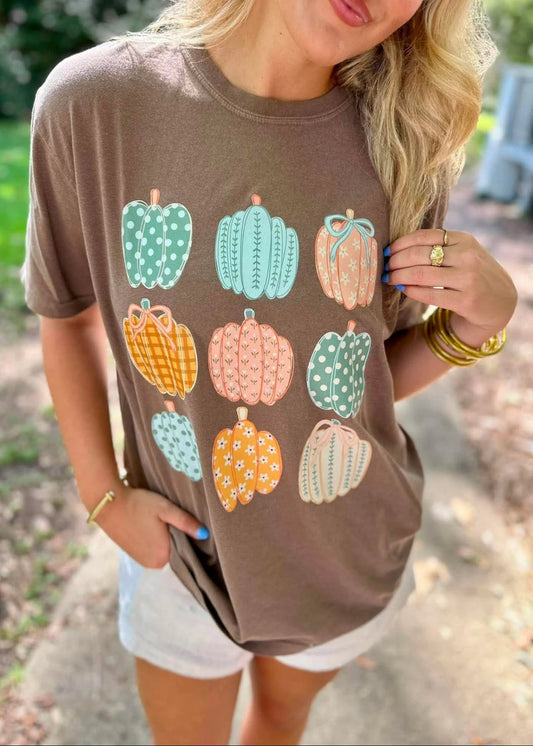 Pastel Pumpkin Stack