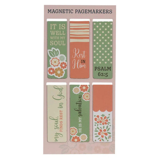 MAGNETIC BOOKMARK SET-IT IS WELL