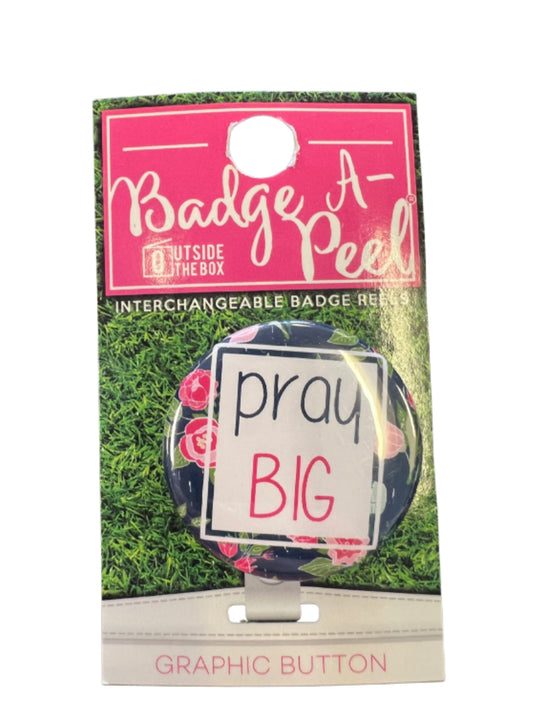 INTERCHANGANGEBLE BUTTON-PRAY BIG
