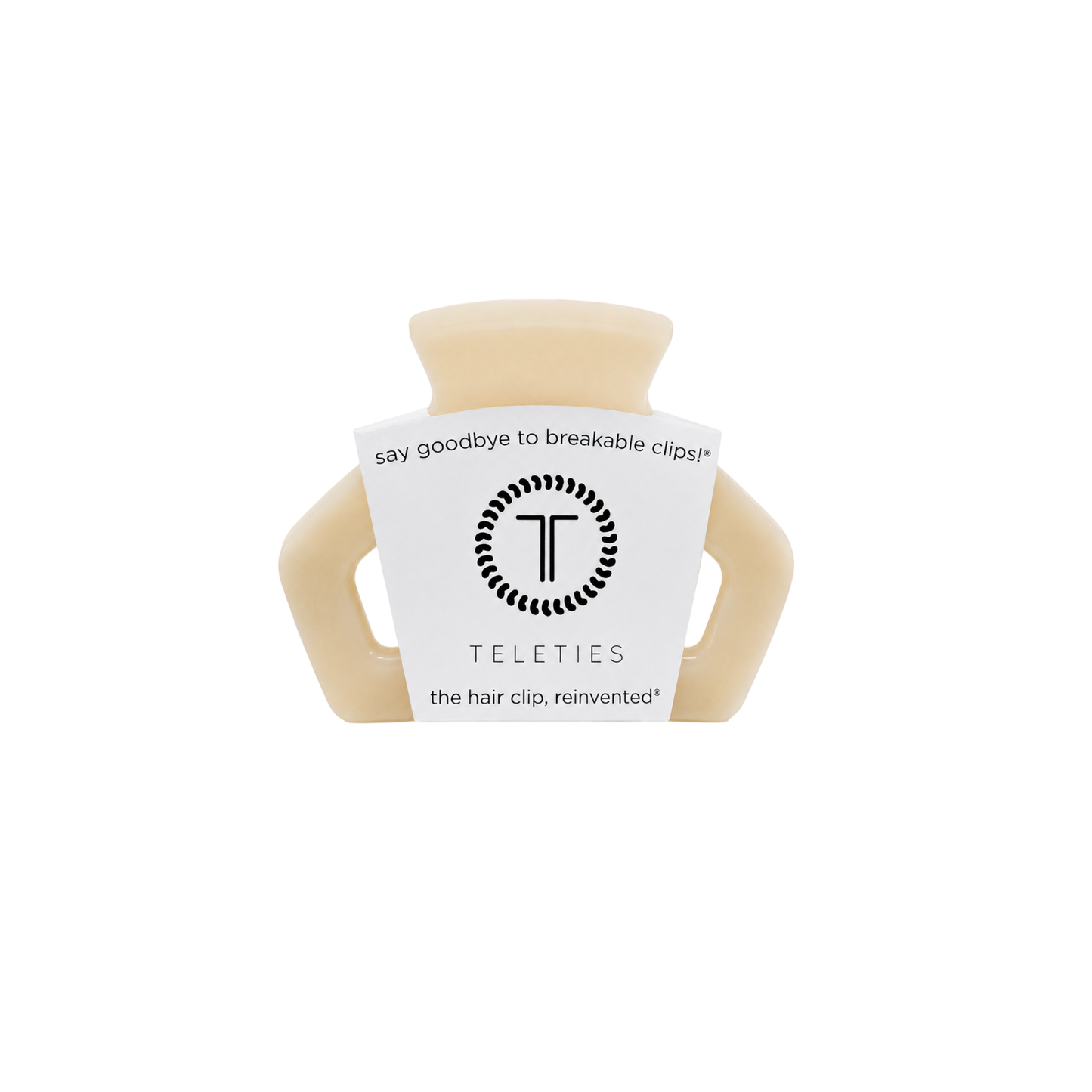 Open Almond Beige | Petite | Hair Clip