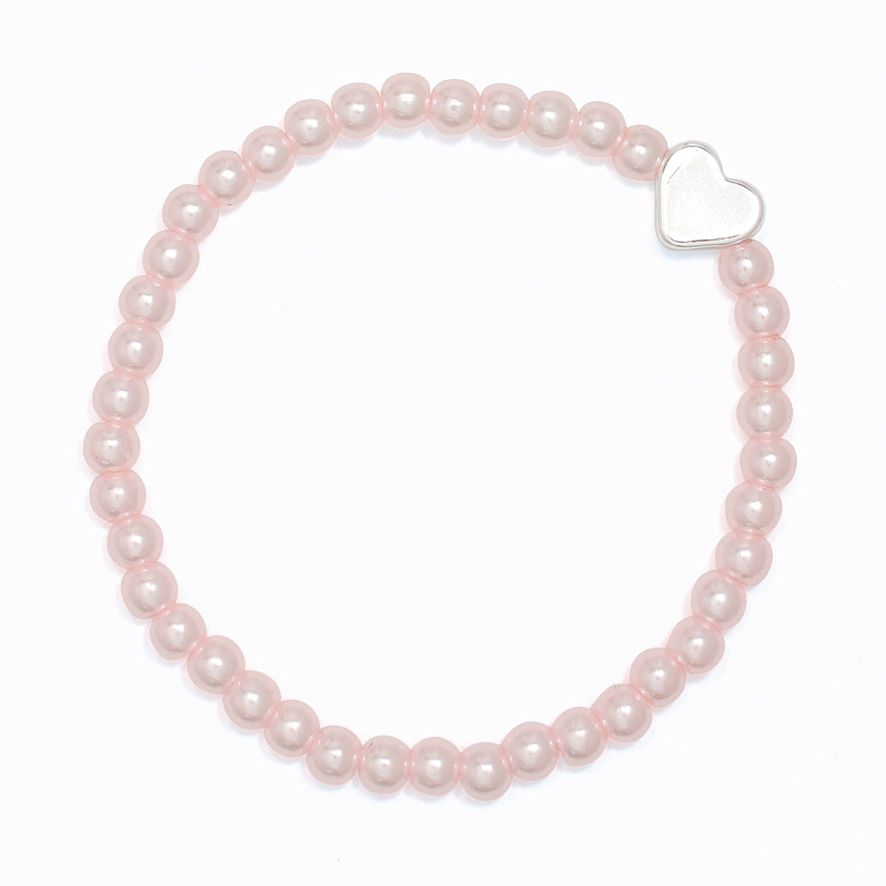LITTLE LOVE PINK + HEART - BRACELET