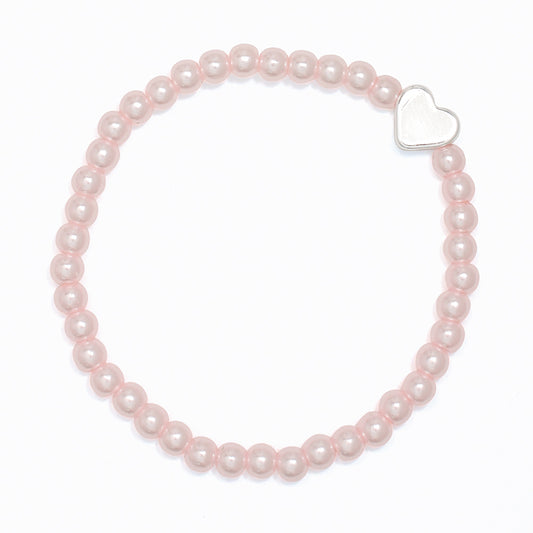 LITTLE LOVE PINK + HEART - BRACELET