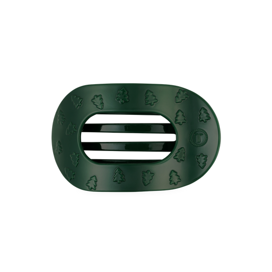 O Christmas Tree | Medium | Flat Round Hair Clip