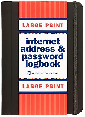 INTERNET ADD & PASWRD ORGANIZER-BLACK