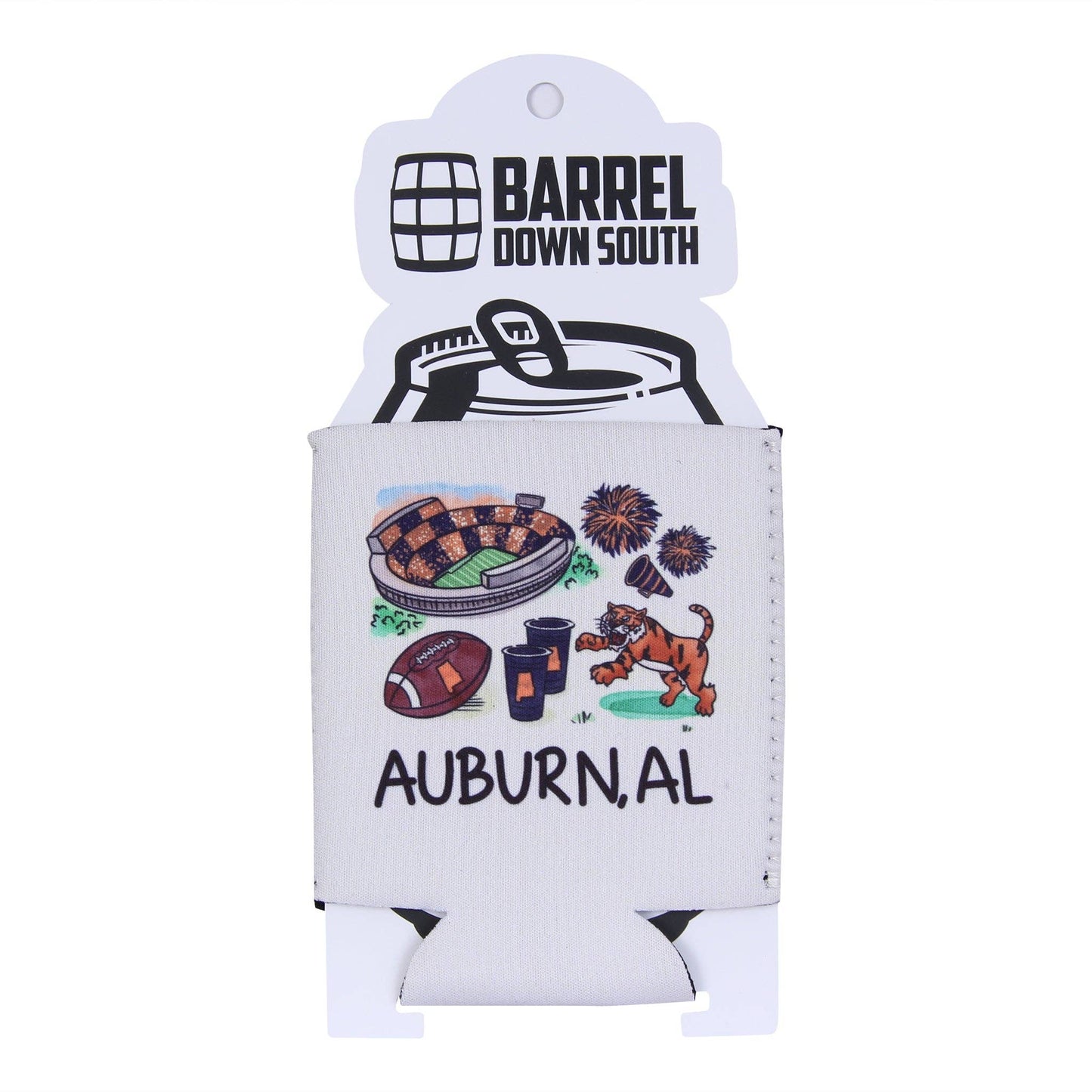 Auburn AL Icons Can Cooler