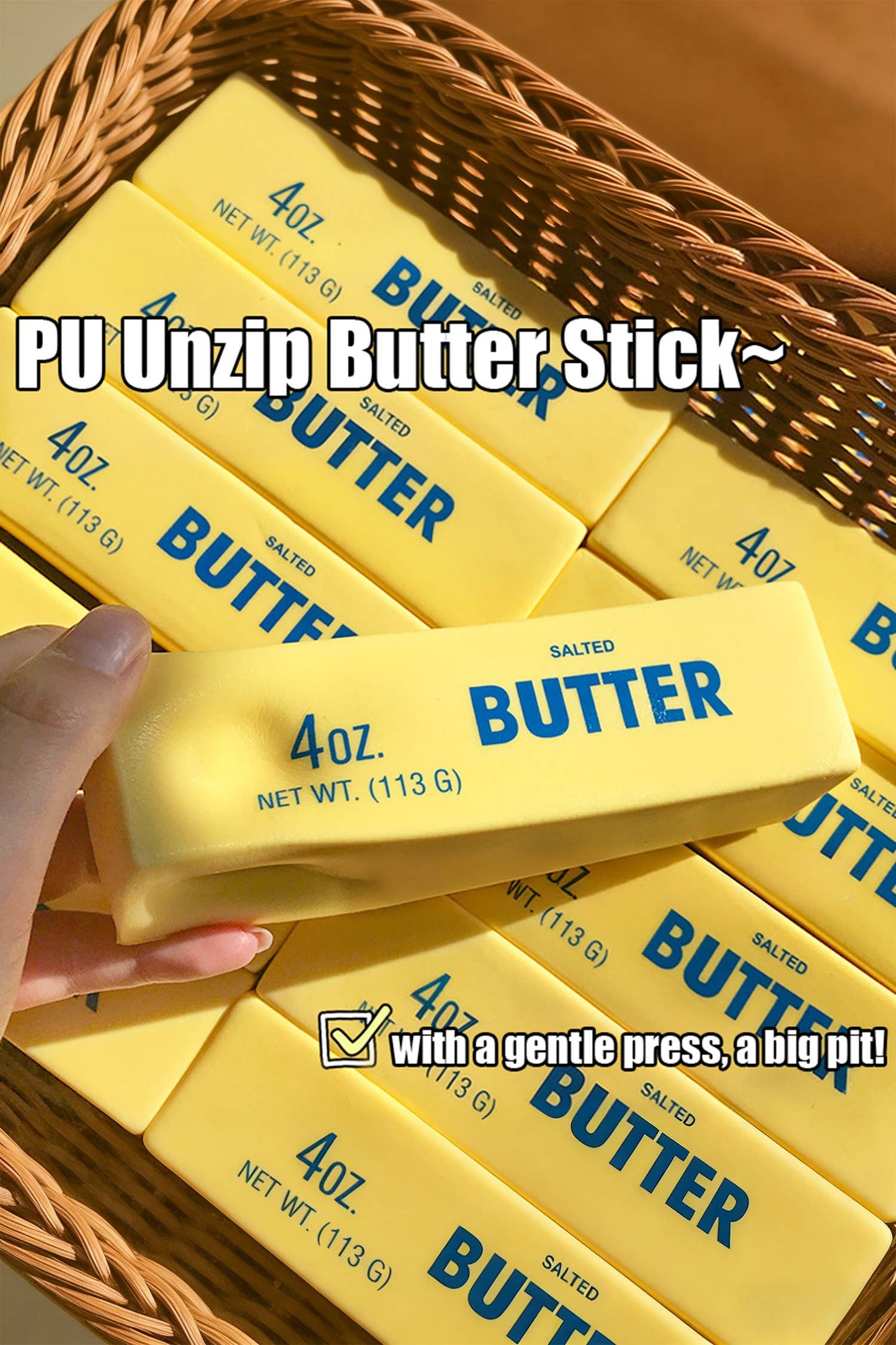 Butter Stick Relieve Pressure Toy