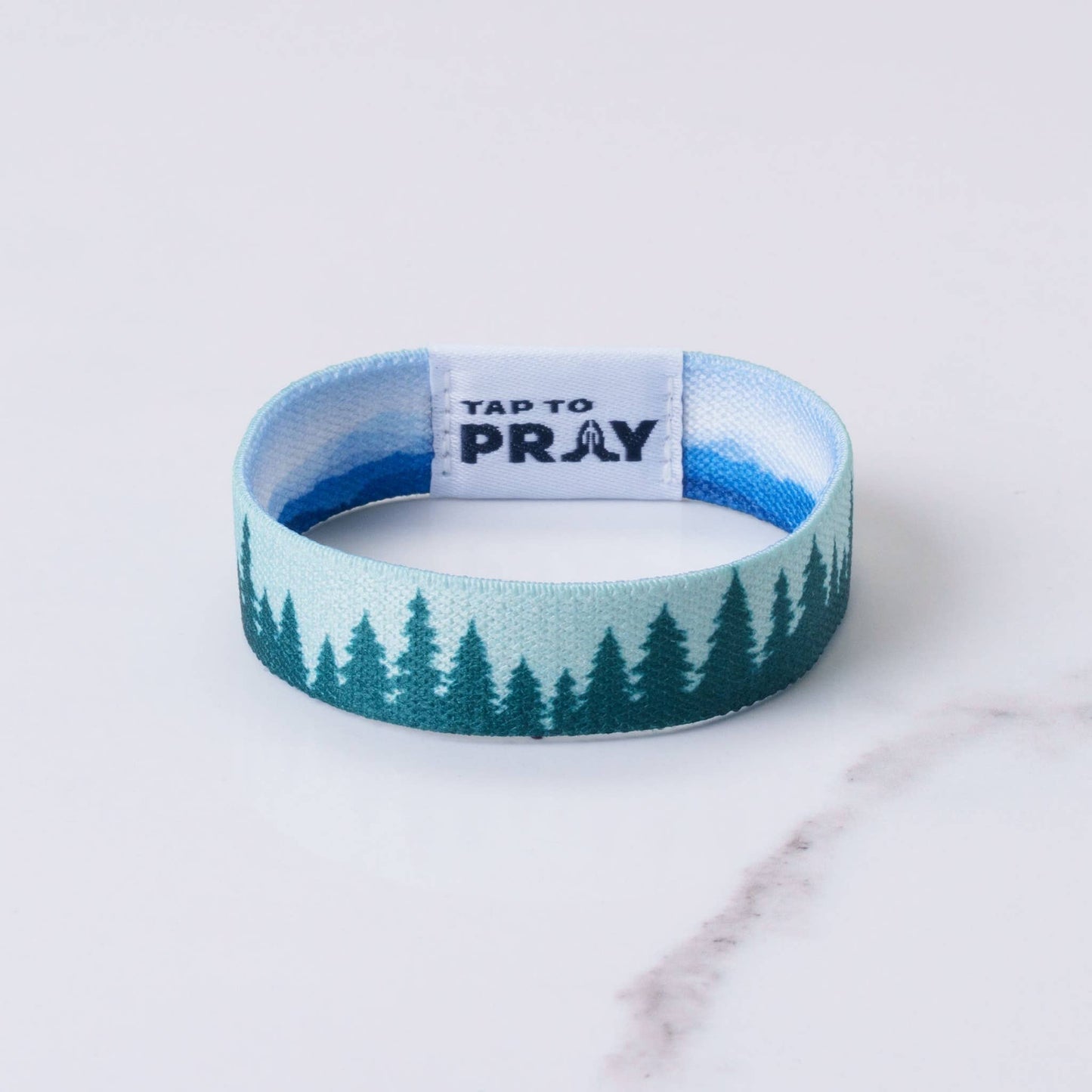Tap To Pray Wristbands - Mountains & Forests