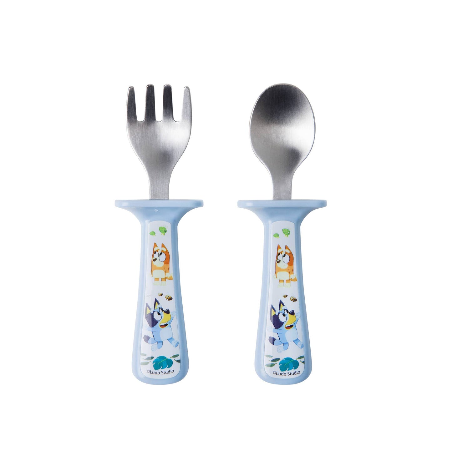 The First Years Bluey Toddler Fork and Spoon Set