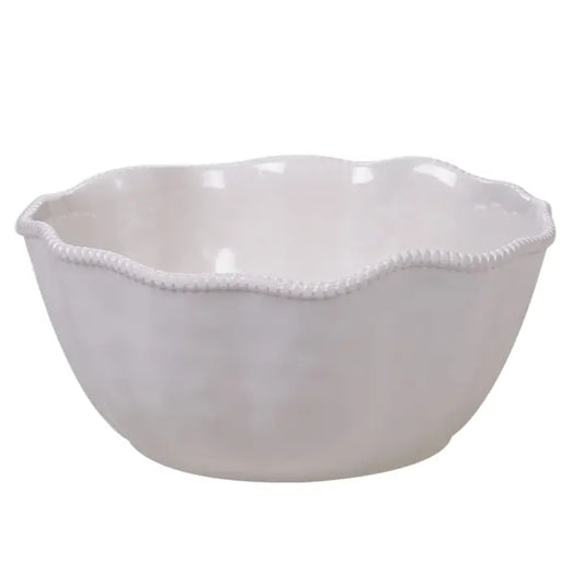 PERLETTE CREAM DEEP BOWL 11x5