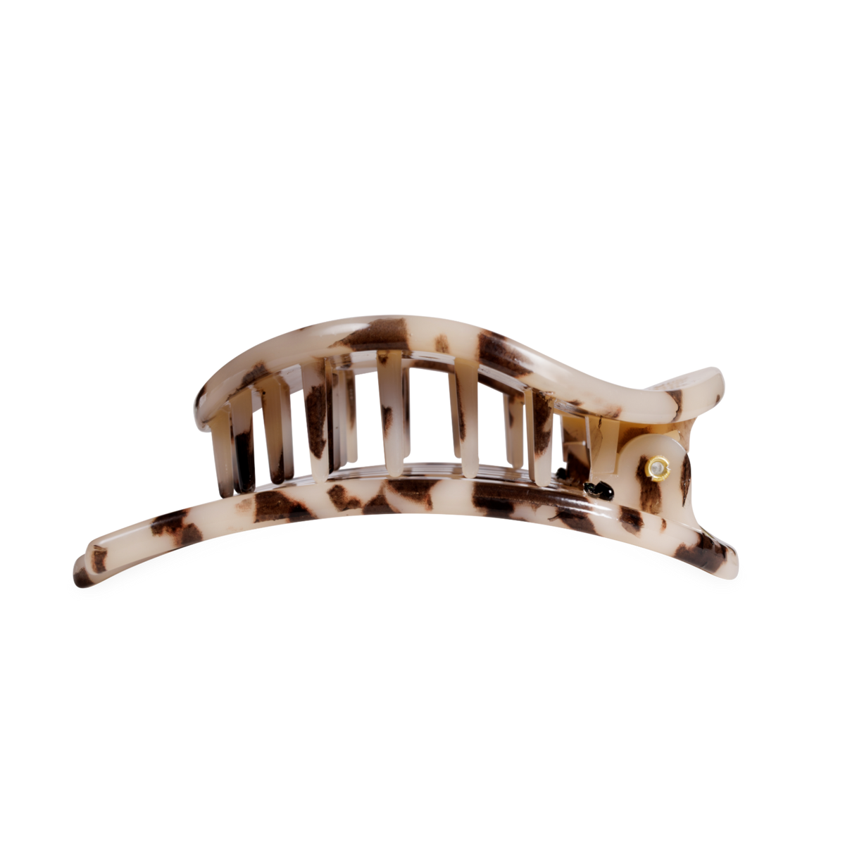 Blonde Tortoise | Large | Flat Circle Hair Clip