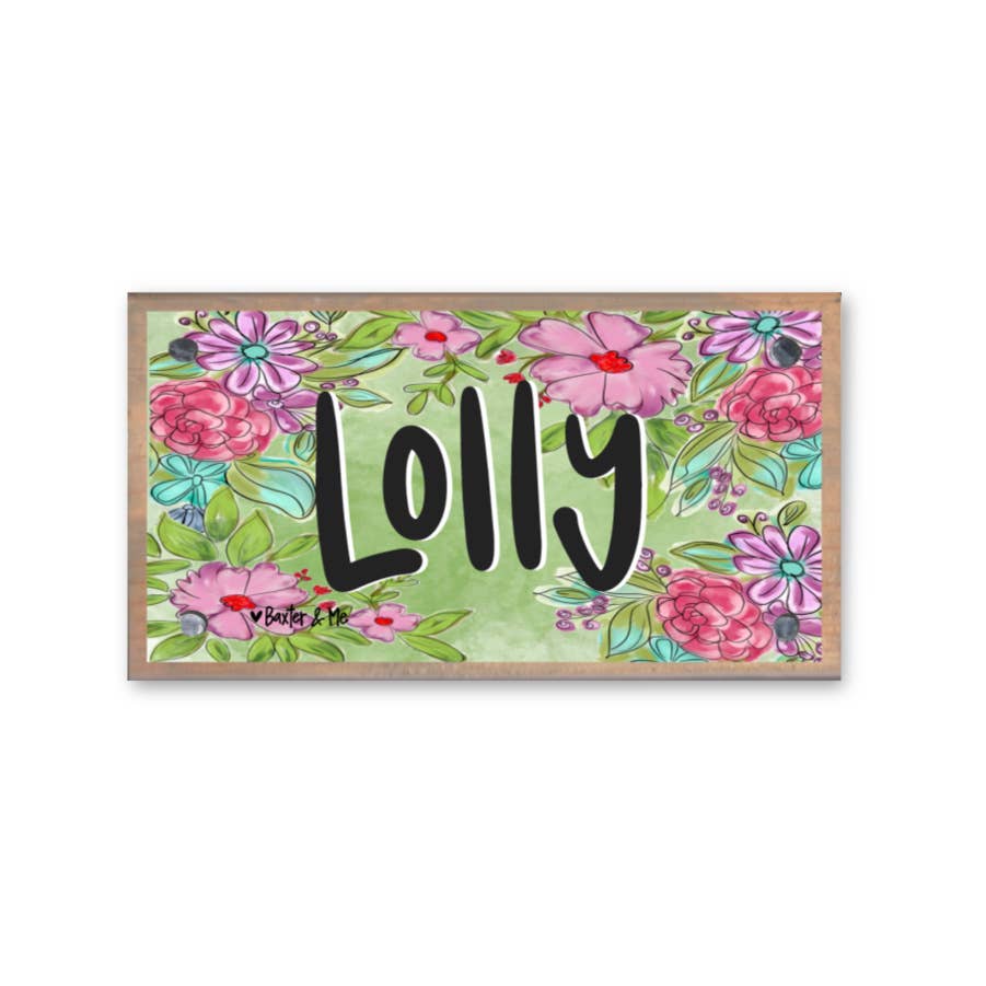 Gigi Driftwood Happy Block