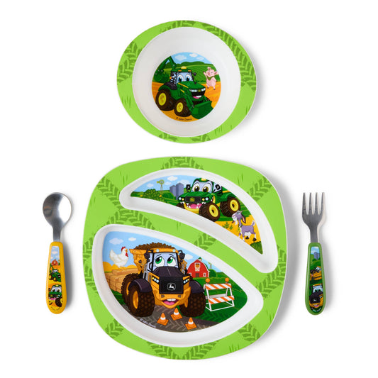 John Deere 4Pc Feeding Set
