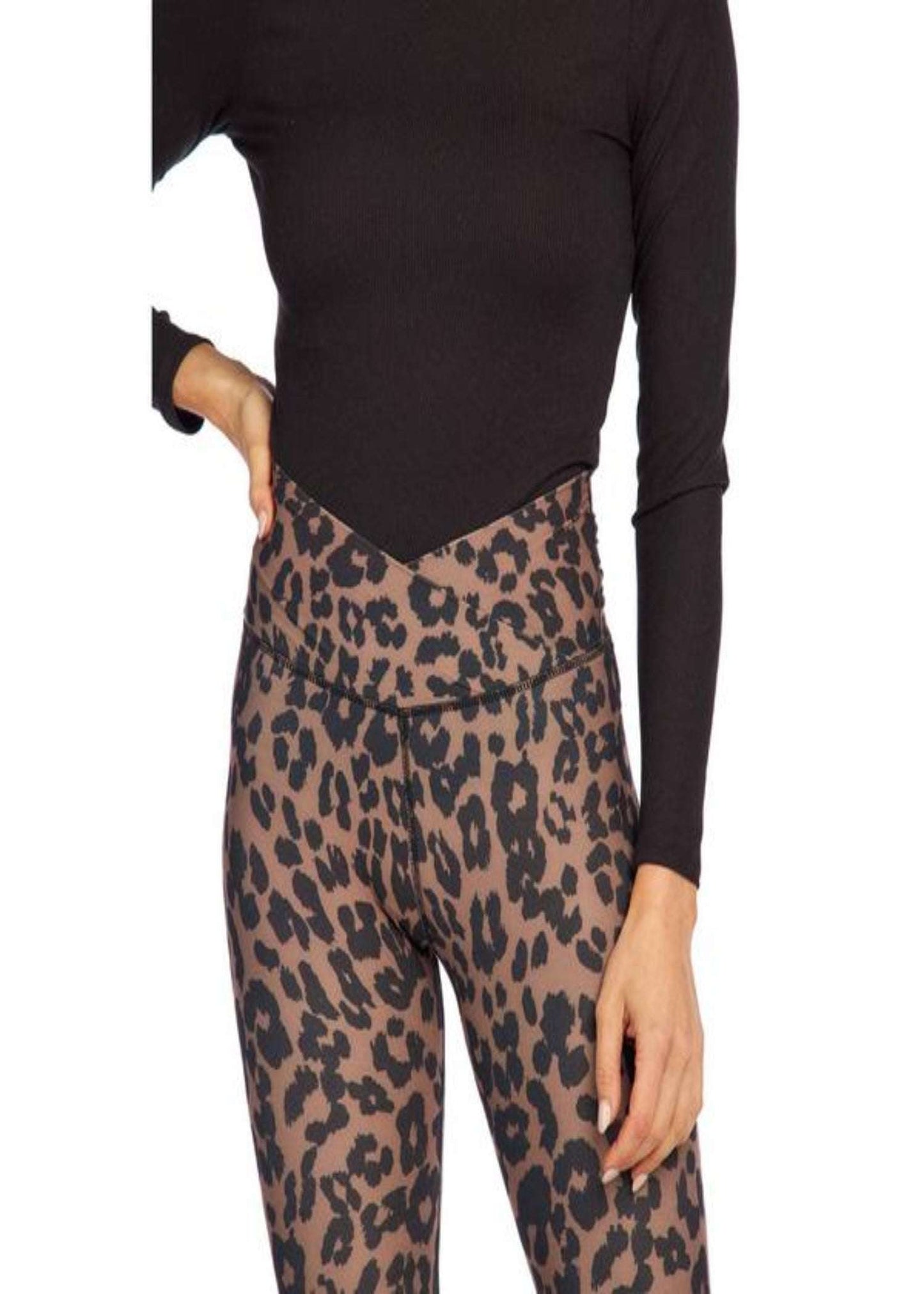 BRAXTON LEGGINGS - BROWN LEOPARD