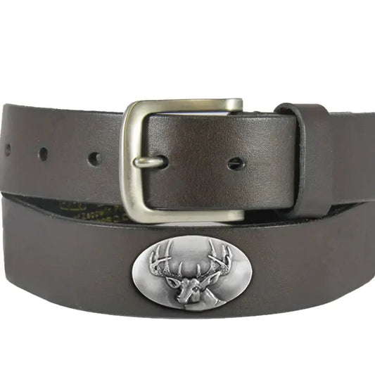 BELT-BUCK DEER LEATHER