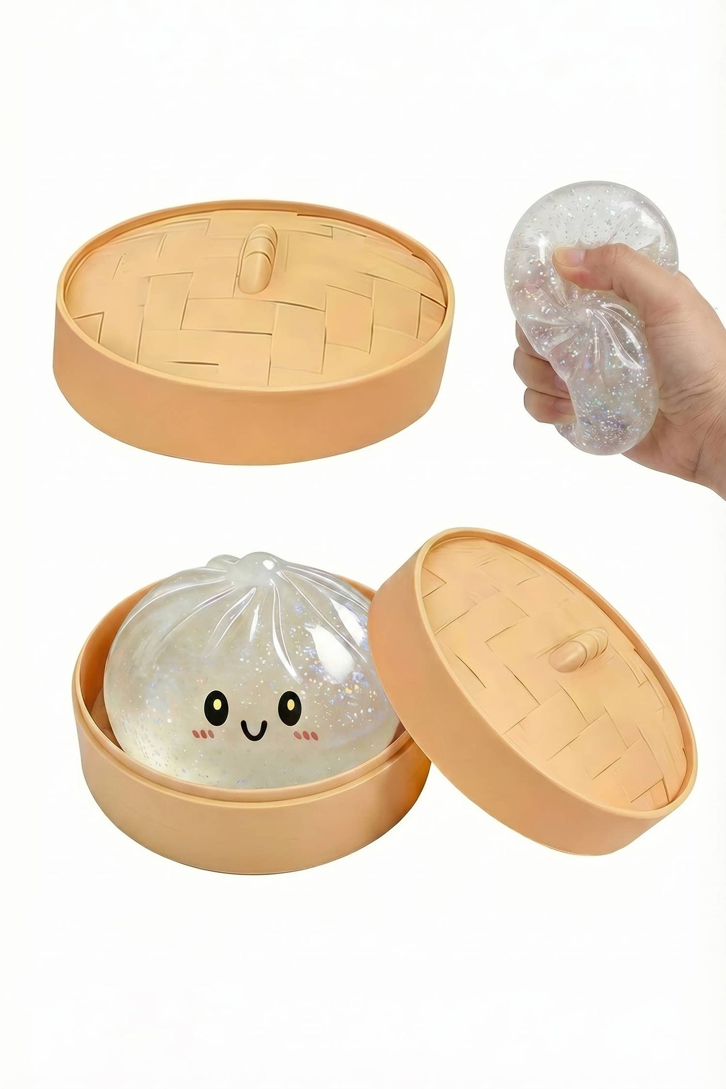 Dumpling Soft Bun Stress Relief Squeeze Toy