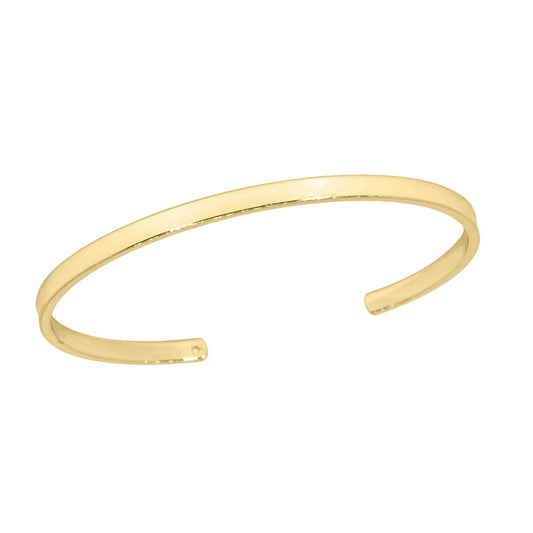 14K Gold-Plated Cuff Bracelet