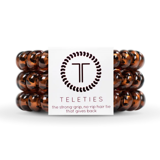 LARGE SPIRAL HAIR COILS - TORTOISE