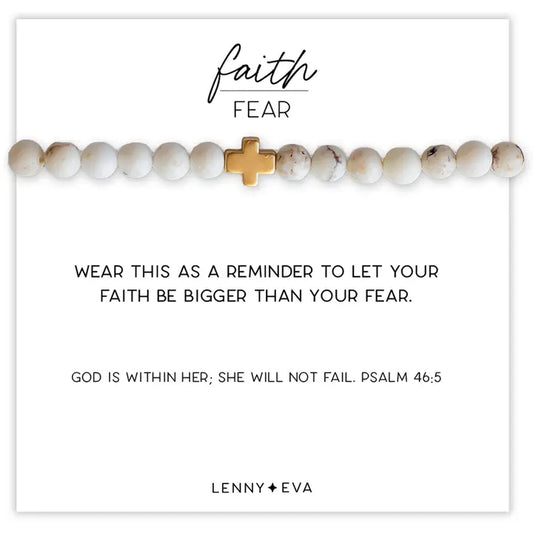 FAITH OVER FEAR BRACELET