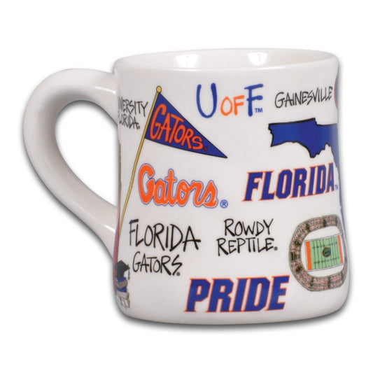 UNIVERSISTY OF FLORIDA ICON MUG
