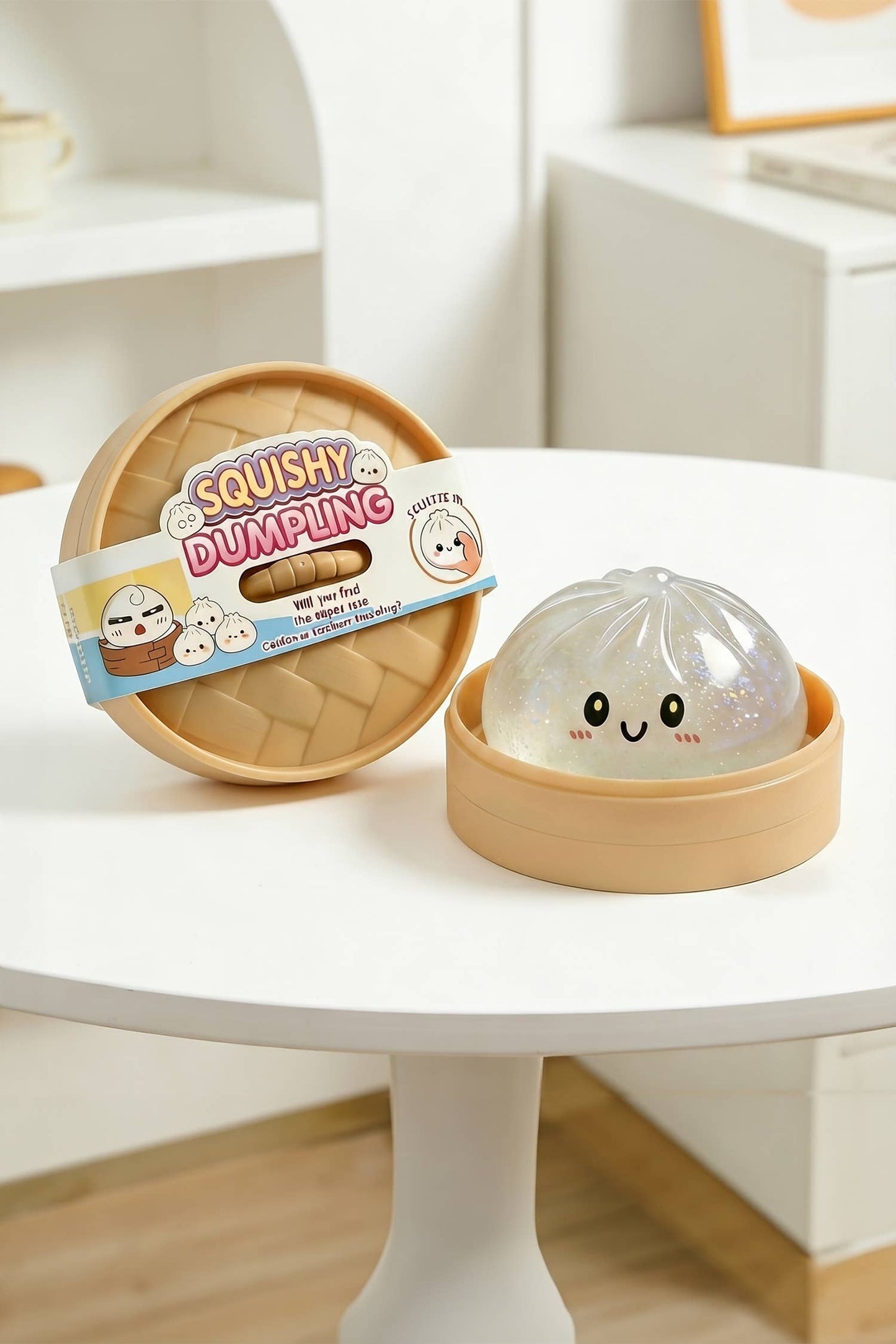 Dumpling Soft Bun Stress Relief Squeeze Toy