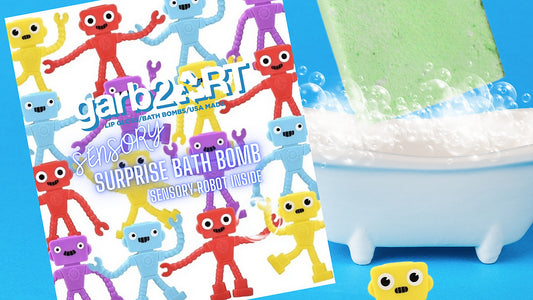 SENSORY BATH BOMB : ROBOT