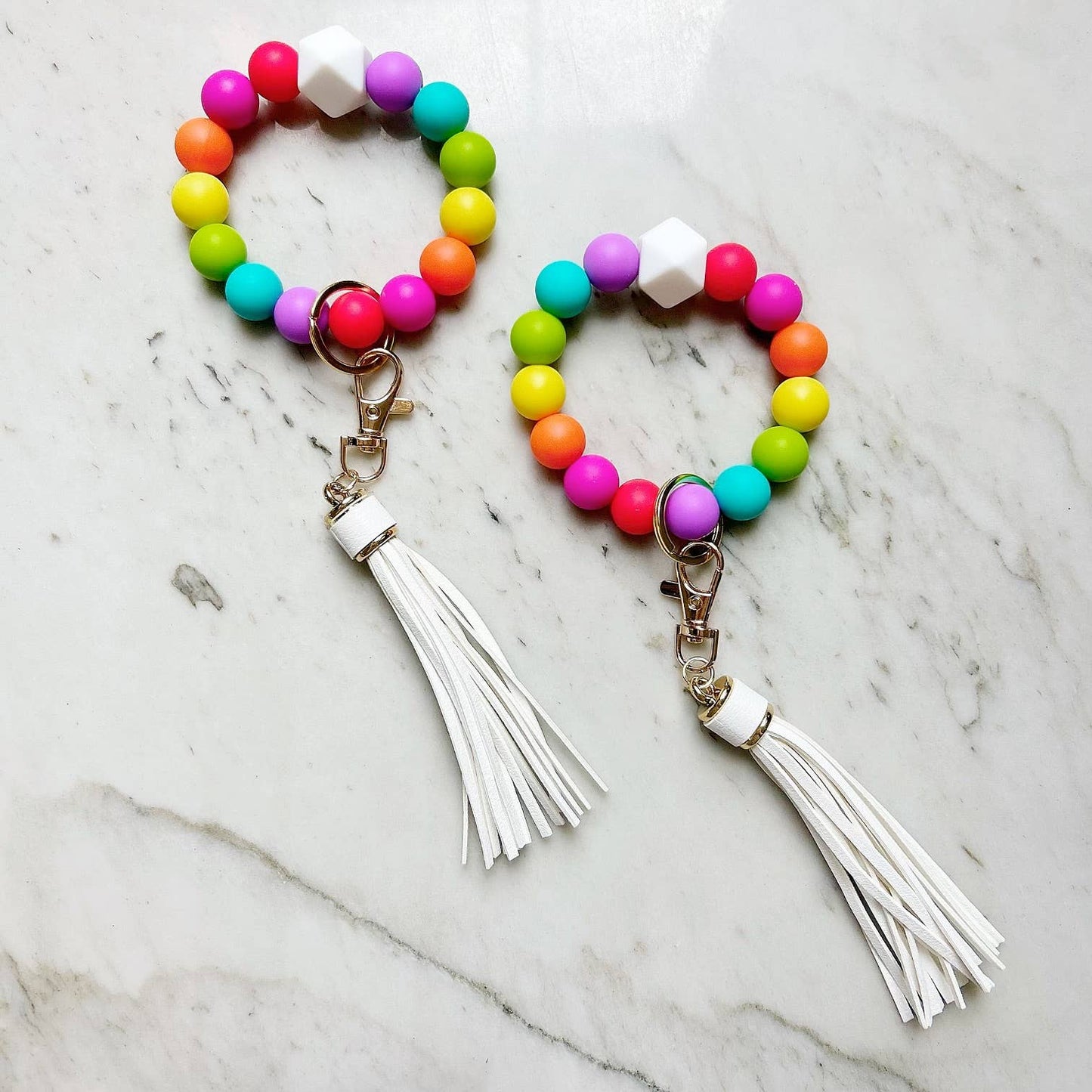 Starburst Wristband Keychain