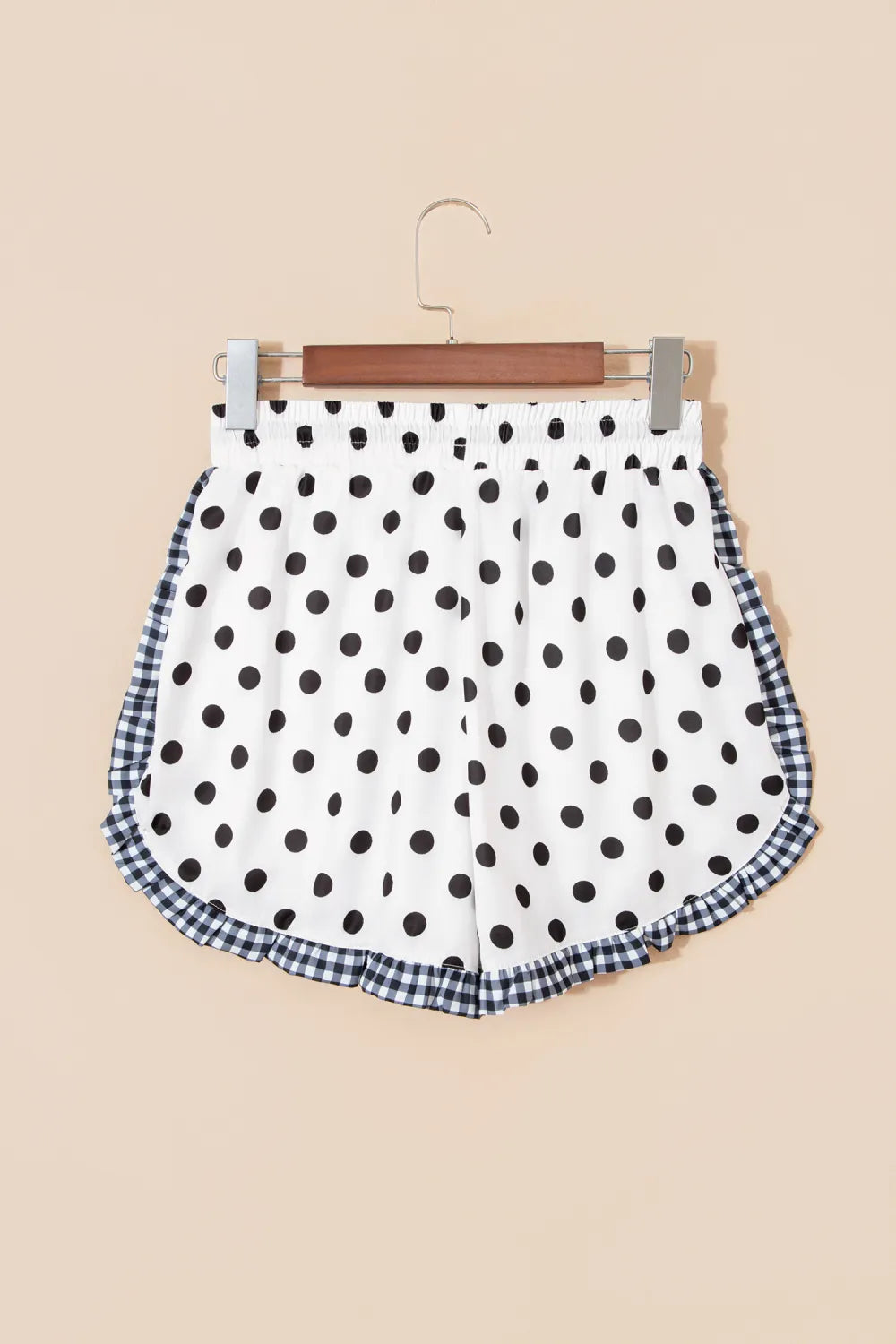 MARLEIGH SHORTS - WHITE POLKA DOT