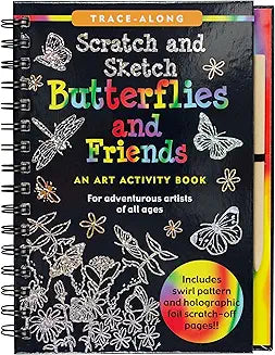 SCRATCH & SKETCH-BUTTERFLY FRIENDS