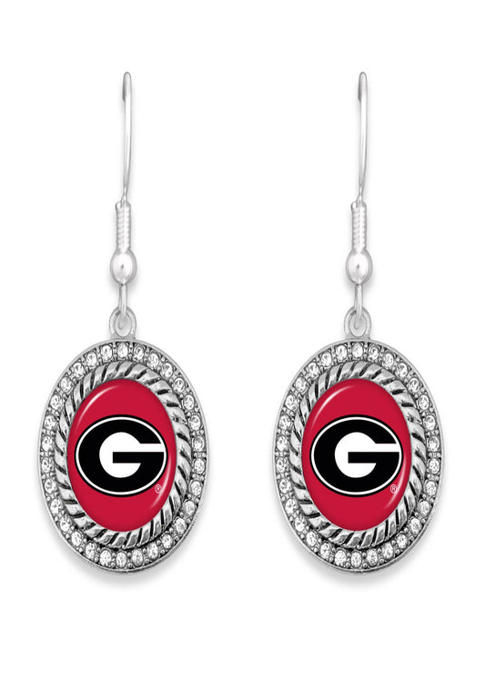 Georgia Bulldogs Allie Earring