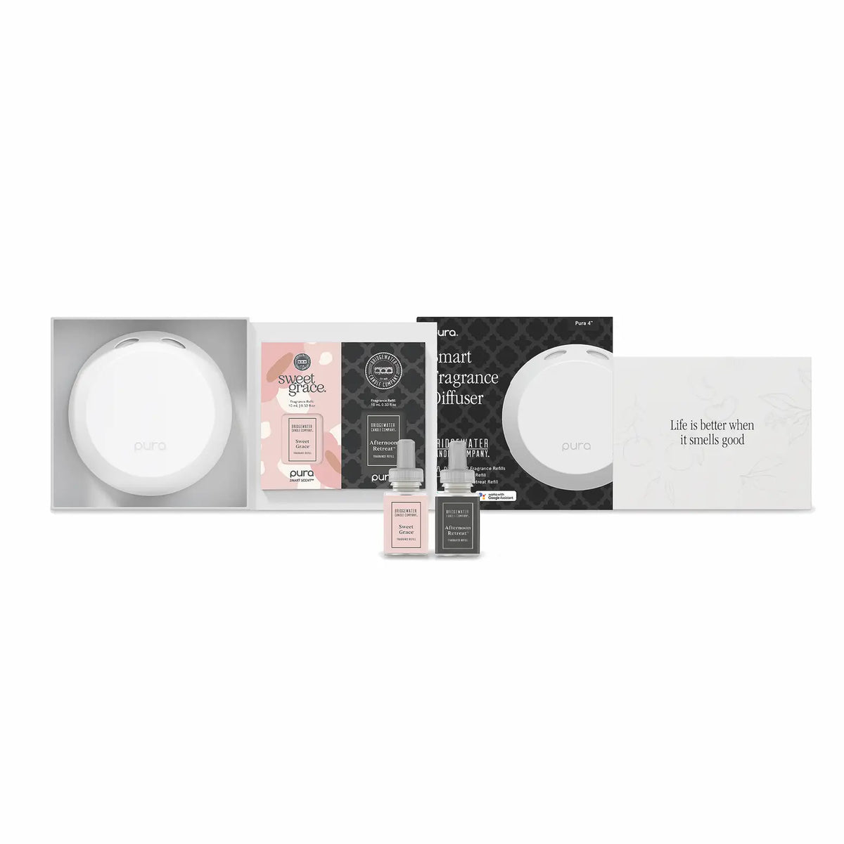 Bridgewater + PURA Sweet Grace Home Diffuser Set