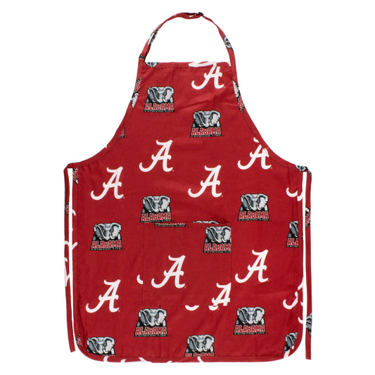 Alabama Crimson Tide Grilling Tailgating Apron with 9" Pocket