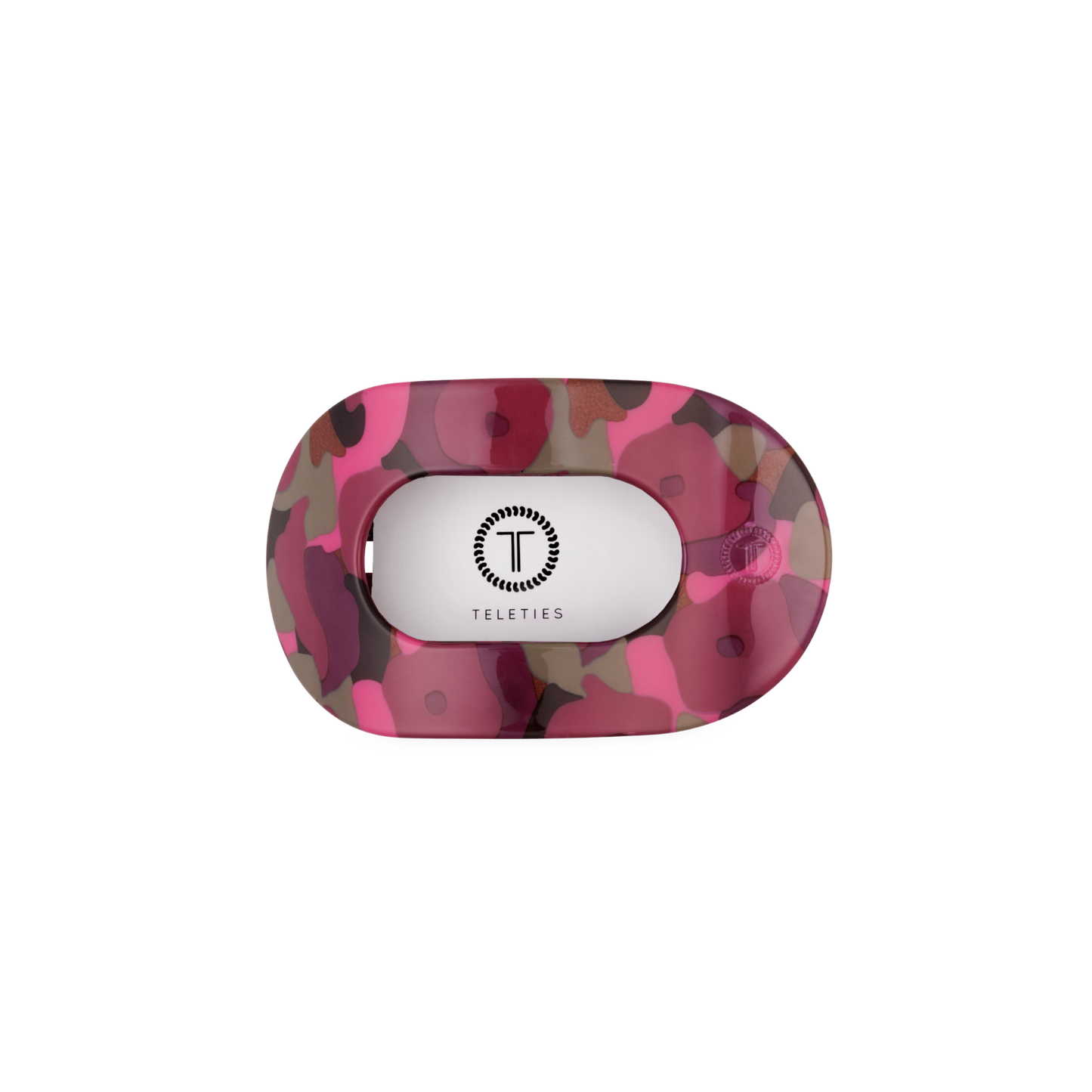 Garden Glam Small Flat Round Hair CliP