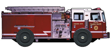 WHEELIE FIRE TRUCK BOOK