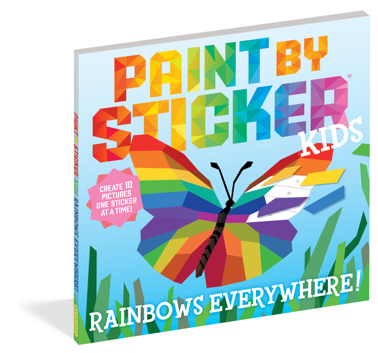 Paint by Sticker Kids: Rainbows Everywhere!