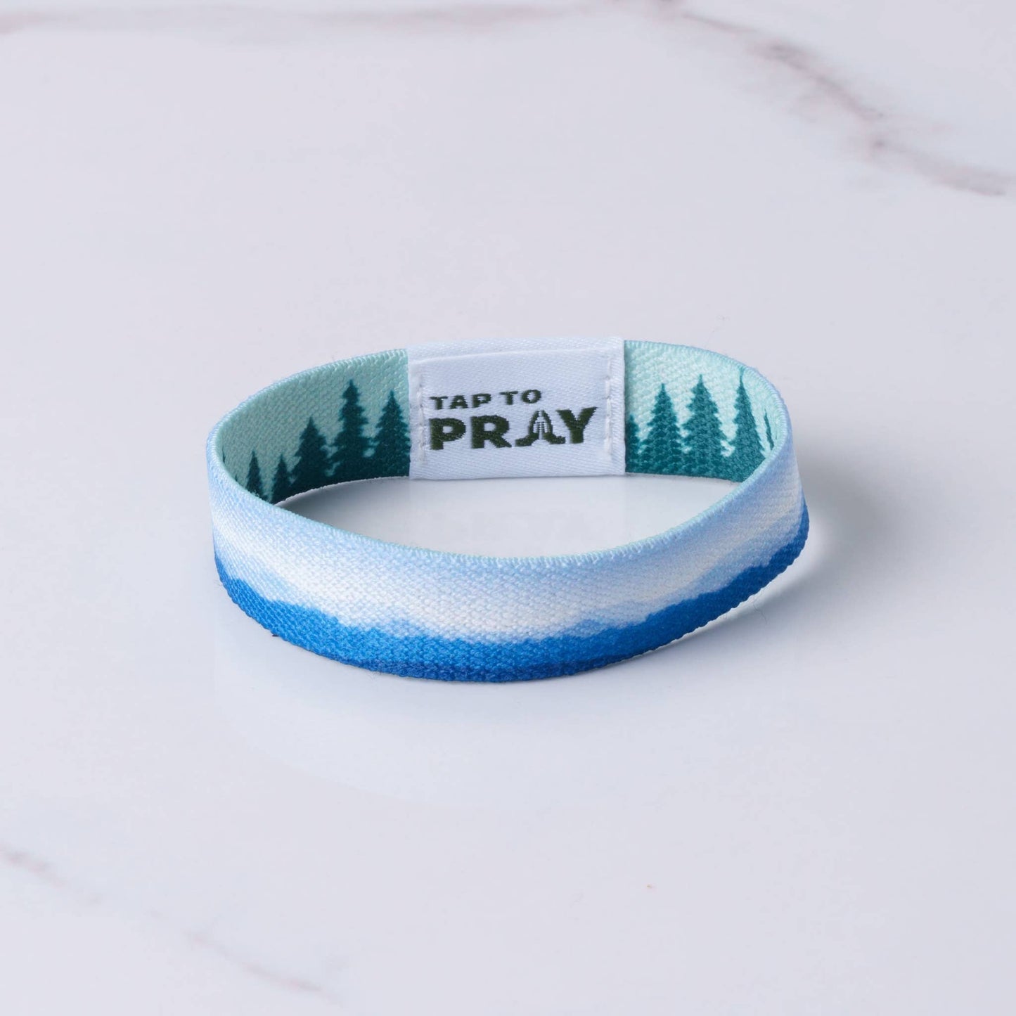Tap To Pray Wristbands - Mountains & Forests