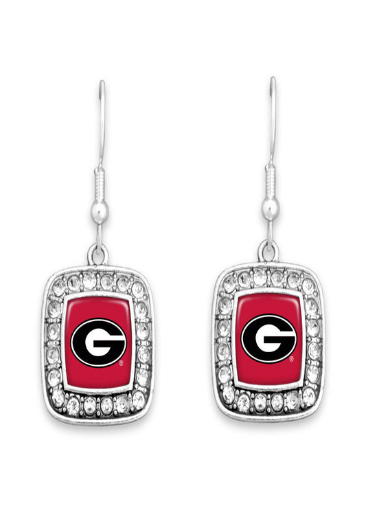 Georgia Bulldogs Kassi Earrings