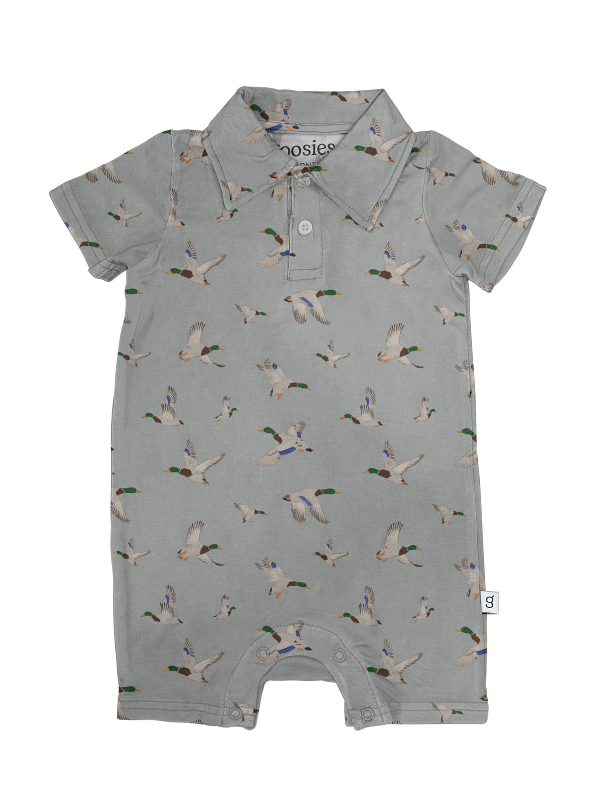 Mallards / Ducks - SS Polo Romper