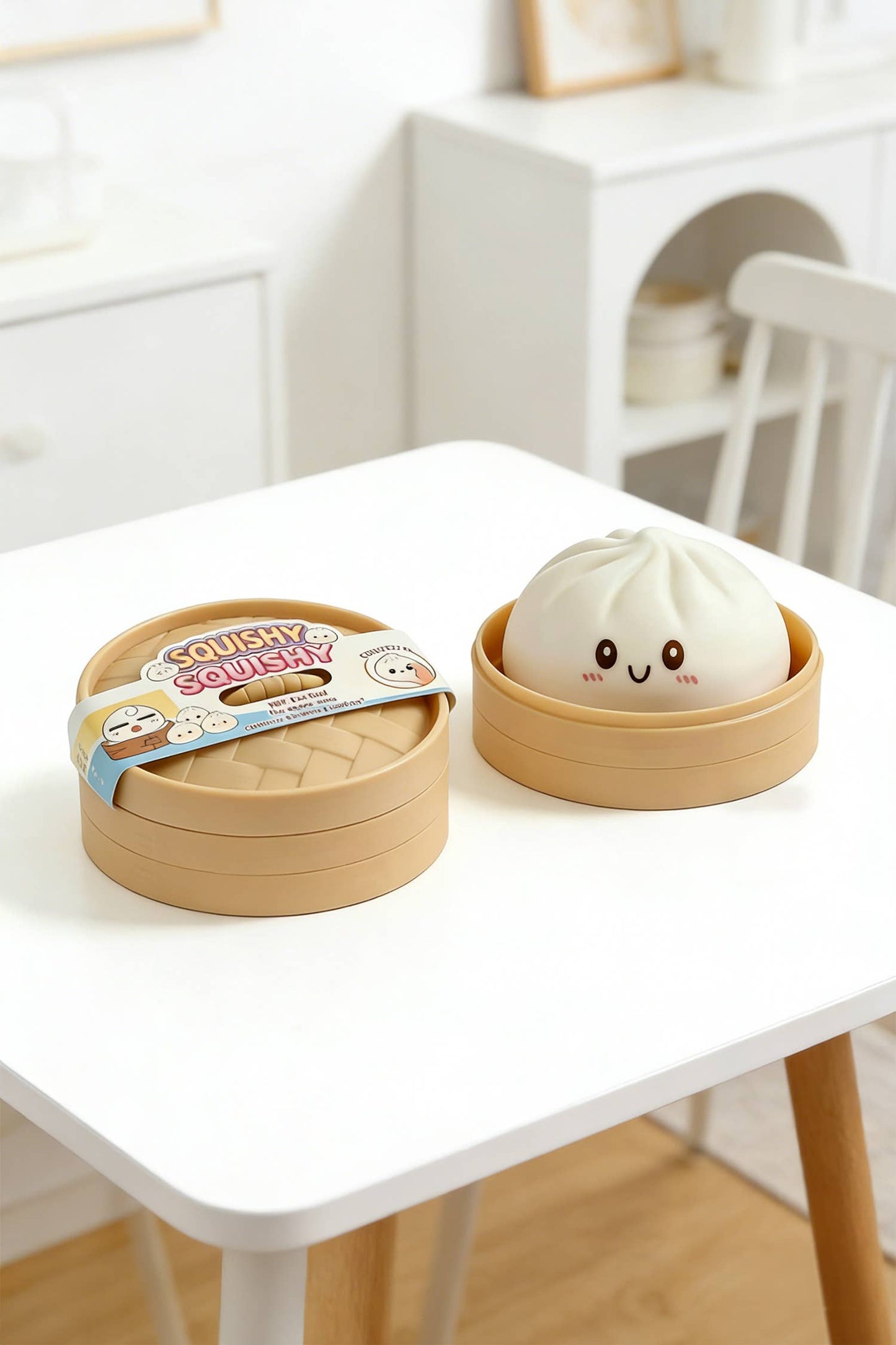 Dumpling Soft Bun Stress Relief Squeeze Toy