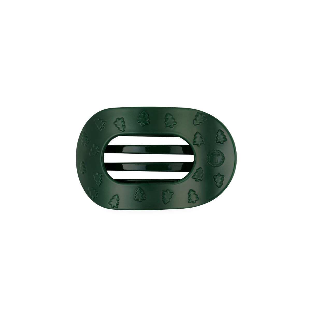 O Christmas Tree | Small | Flat Round Hair Clip