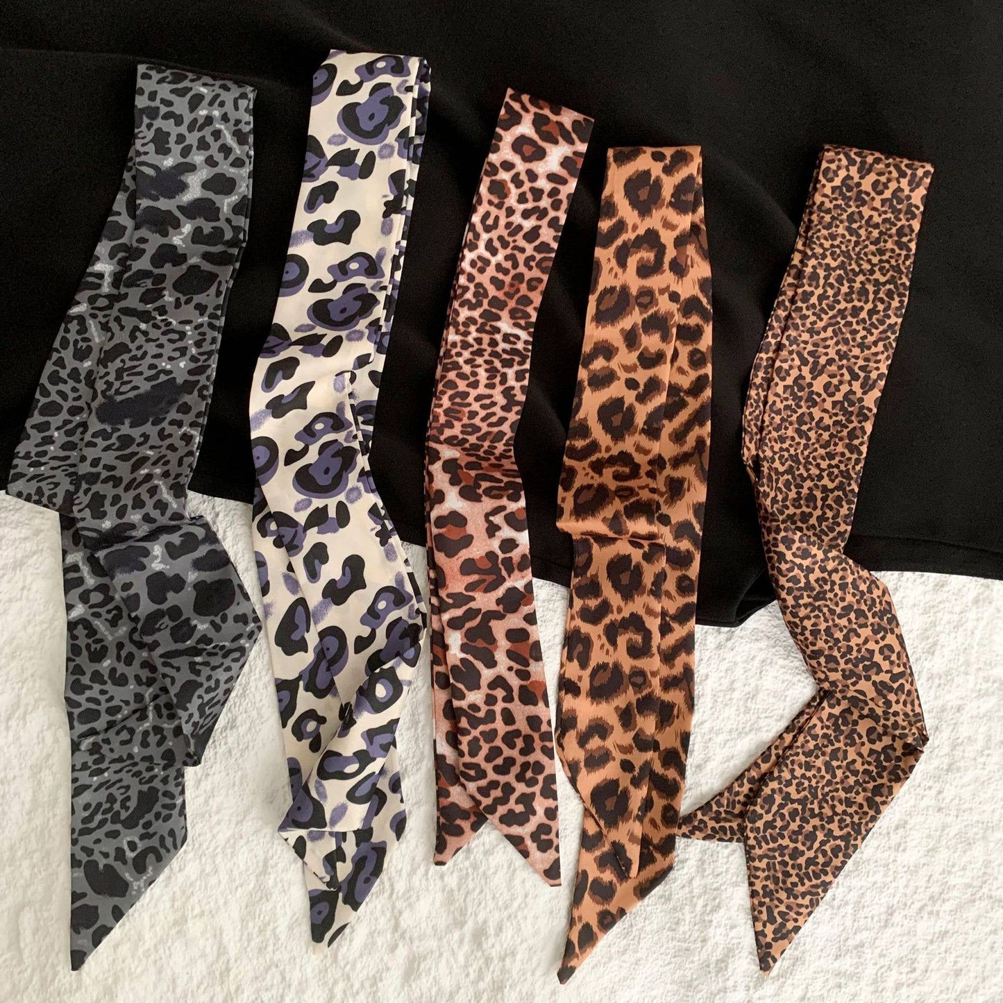 PRINTED SCARF NECKLACES