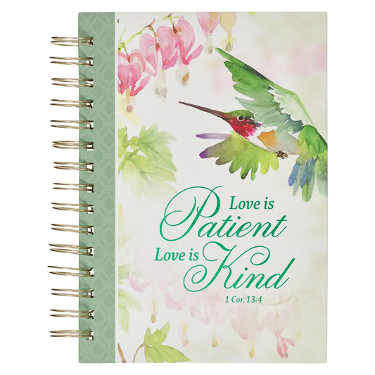 LOVE 1 COR. 13:4 JOURNAL-GREEN