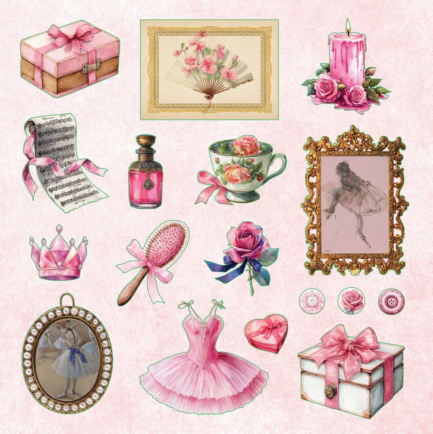 La Petite Coquette Sticker Book