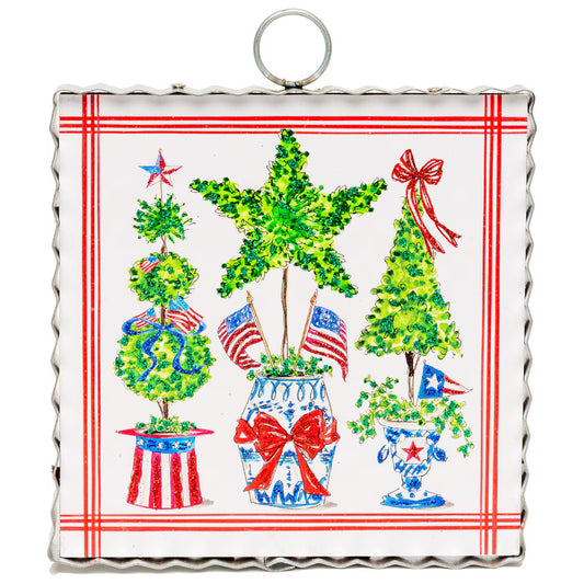MINI ART PATRIOTIC POTS