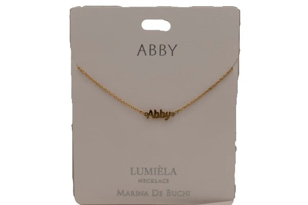 LUMIELA NECKLACE- ABBY