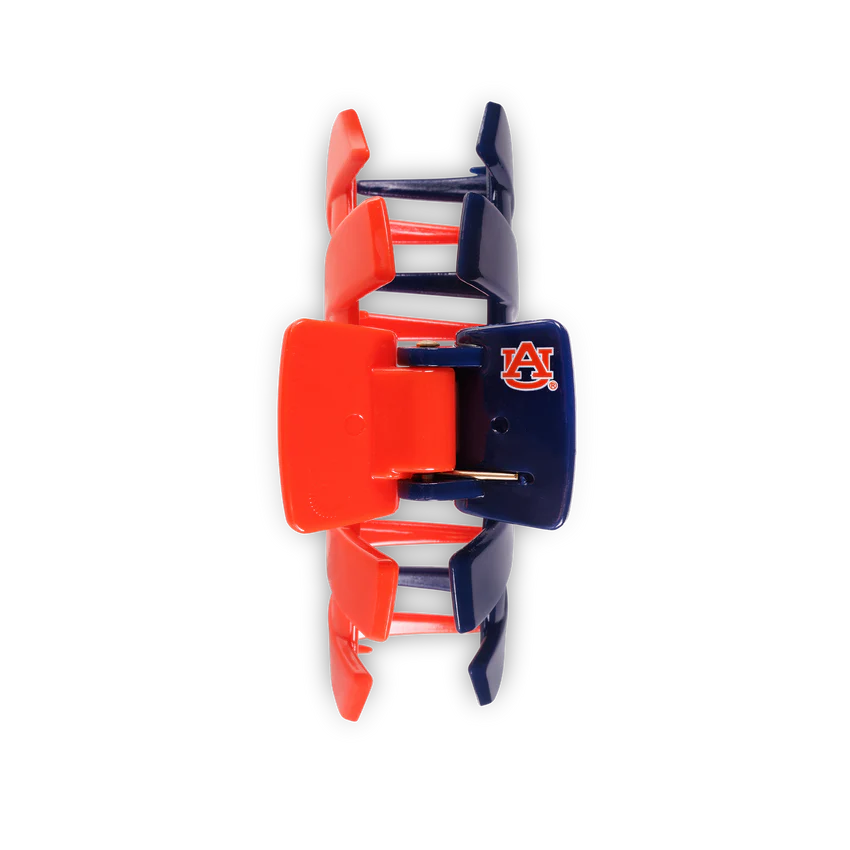 COLLEGIATE CLASSIC HAIR CLIP AUBURN : LARGE