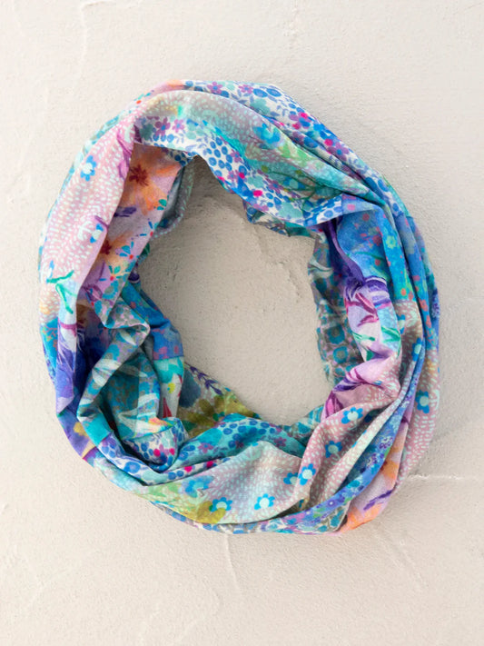 Boho Bandeau Blu Wtrclr Patchwork